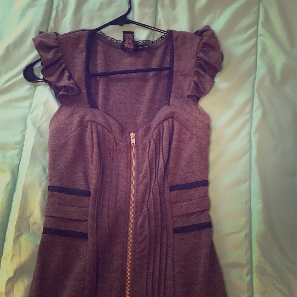 Gray dress
